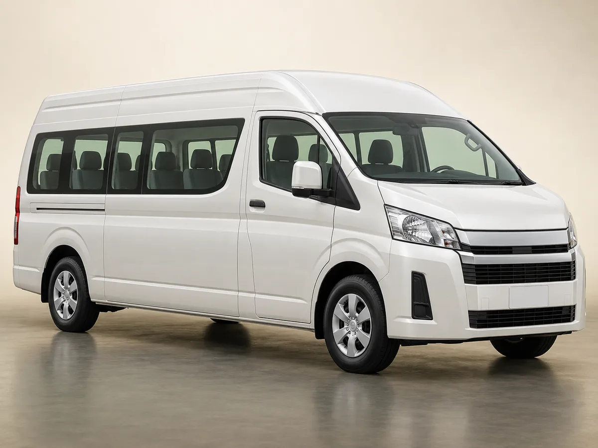 Illustrative fourteen-seat KDH-style van